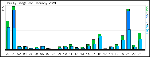 Hourly usage