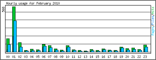 Hourly usage