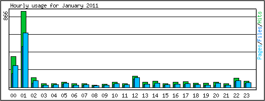 Hourly usage